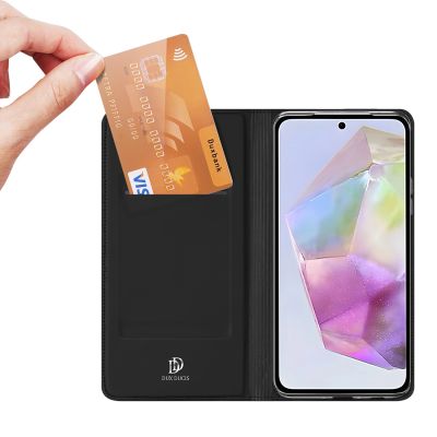 2. Dux Ducis Skin Pro Case for Samsung Galaxy A36 5G / A56 5G with Flip and Card Slot - Black