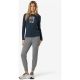 2. Women’s long-sleeve thermal shirt SUPER.NATURAL W Crazy Mouse LS navy blue