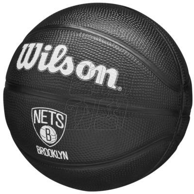 5. Ball Wilson Team Tribute Brooklyn Nets Mini Ball Jr. WZ4017604XB