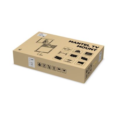 7. TV wall mount 43"-50"/35kg 1TFT 4Gelenke pull-down black