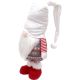 36. GNOME ON TELESCOPIC LEGS WHITE 80-115CM