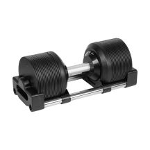 Cast iron adjustable automatic dumbbell 36 kg, 1 kg increments, REBEL ACTIVE