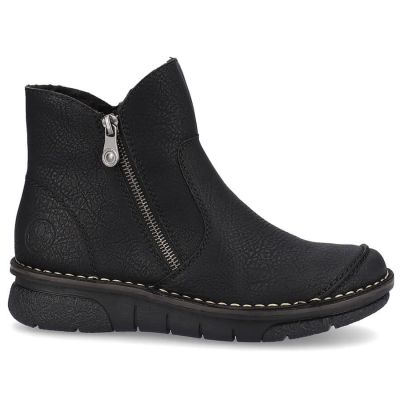 33. Comfortable insulated ankle boots Rieker W RKR612 black
