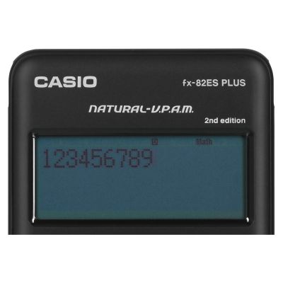 4. CASIO FX-82ESPLUS-2 SCIENTIFIC CALCULATOR, 252 FUNCTIONS, 77X162MM, BLACK BOX