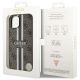 8. Guess GUHMP14SP4RPSW iPhone 14 6.1" brown/brown hardcase 4G Printed Stripes MagSafe