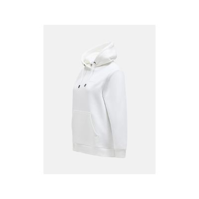 2. Peak Performance W Original Small Logo Hoo Sweatshirt White