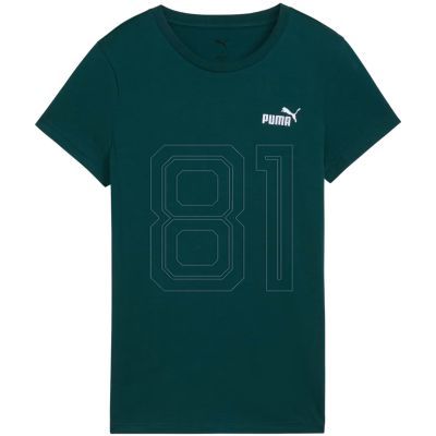 Puma Ess 2 Color Small No. 1 Logo Tee (s) Green 682373 75