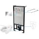 6-in-1 concealed toilet set