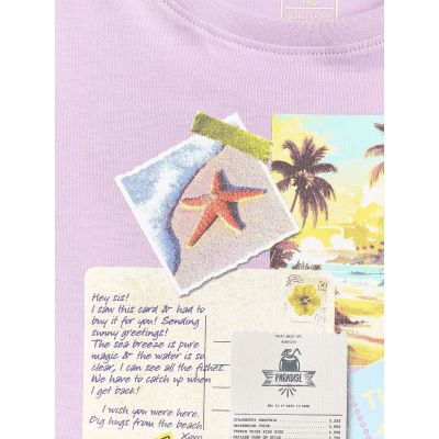 6. Girls' regular printed T-shirt 4F 4FJRAW26TTSHF4326-052S