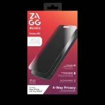 ZAGG InvisibleShield Glass Elite Privacy 360 for iPhone 16 Pro Max