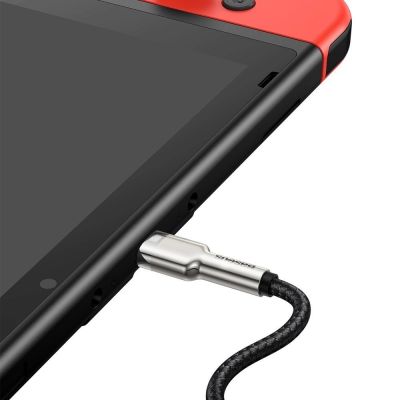 5. Baseus Cafule Series Metal Data USB-C / USB-C PD QC SCP 100W 5A 1 m cable - black