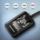 4. SSD enclosure Axagon ADM2-AM USB-A 10Gbps - M.2 NVMe & SATA SSD adapter, cable USB-A 10cm Black