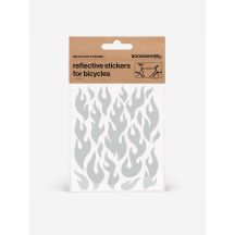 BOOKMAN Reflective Stickers Flames sticker