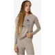2. SUPER.NATURAL W HILLY LS Long-Sleeve Shirt khaki