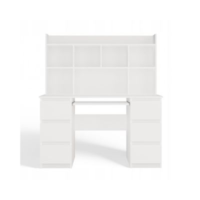 2. KUBA DESK SET + WHITE EXTENSION
