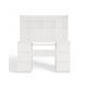 2. KUBA DESK SET + WHITE EXTENSION