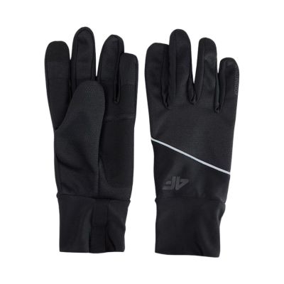 Gloves 4F U182 deep black 4FWMM00AFGLU182 20S