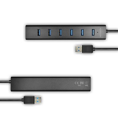 9. AXAGON HUE-SA7BP 7-port Hub