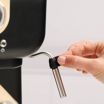 6. Taurus Onyx Moka 1050W espresso machine | 20 bar wood