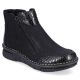 24. Comfortable, insulated ankle boots with zippers Rieker W RKR555