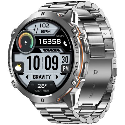 6. Smartwatch Gravity Graphite Strap + Bracelet GT42-3