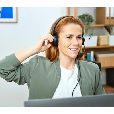 2. Trust HS-260 ENC Black Headset