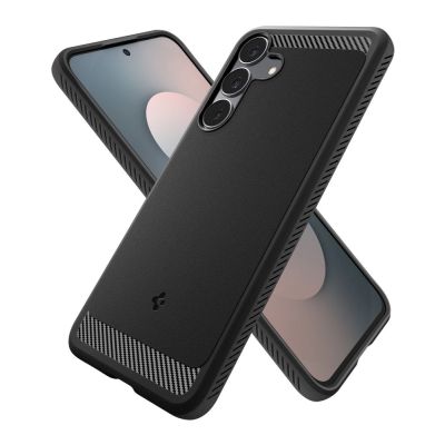 12. Spigen Rugged Armor Case for Samsung Galaxy S25 FE - Matte Black