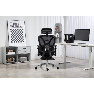 104. Activejet ergonomic office chair YK848, black