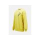 2. Men's PEAK PERFORMANCE M Terry Graphic Crew sweatshirt, yellow