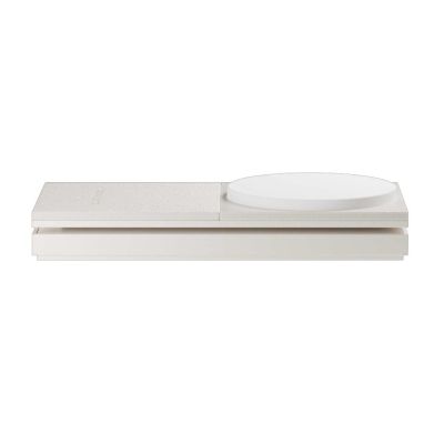 3. Native Union Rise 2-in-1 MagSafe-compatible Qi2 15W Wireless Charger for Two Devices (Sandstone)