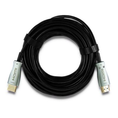 2. Qoltec 50474 HDMI Cable 30m HDMI Type A (Standard) Black, Silver