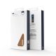 8. Dux Ducis Hivo Samsung Galaxy S25 Edge Case with Flip and RFID Protection - Brown