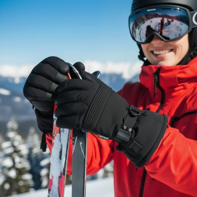 10. Meteor Alpora M winter gloves black