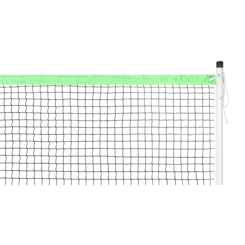 12. BADMINTON VOLLEYBALL NET POSTS SET 609x220CM