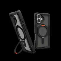 UAG Plasma XTE MagSafe case for iPhone 17 - black and orange