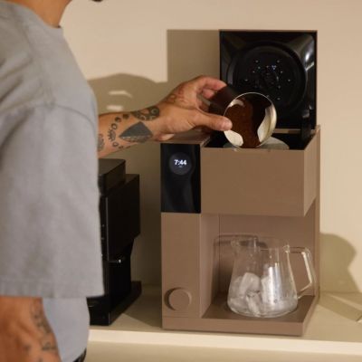 10. Aiden drip coffee maker chocolate brown FELLOW