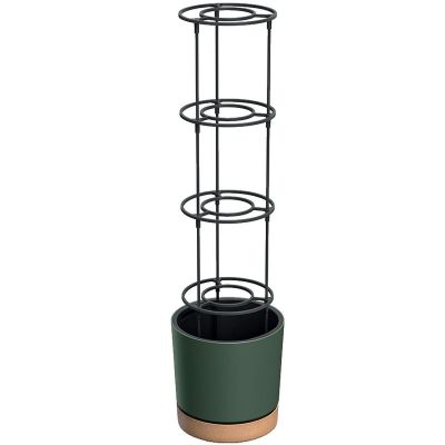 TOMATO PLANTING POT WITH LADDER CAPACITY 35L HOME GROWER GREEN PINE