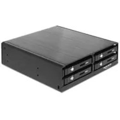 8. Delock 5.25" Mobile Rack for 4 x 2.5” SATA HDD / SSD