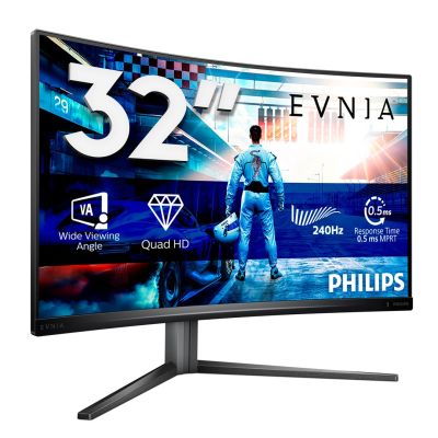41. MONITOR PHILIPS LED 31.5" 32M2C5500W/00 240Hz