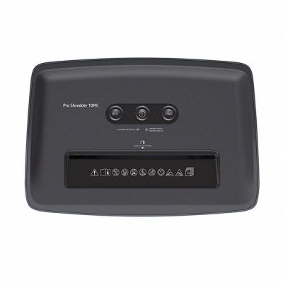 3. HP PRO SHREDDER 10MC Micro-shredder, P-5, 10 sheets, 20l, dark gray