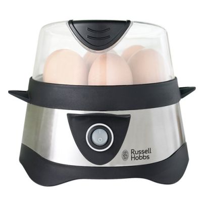 Russell Hobbs Stylo 7 Eggs. 365W Black, Stainless Steel