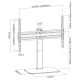 10. Equip 650612 TV mount 177.8 cm (70") Black