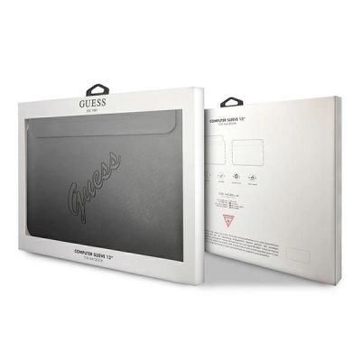 5. Guess Saffiano Script cover for a 13" laptop - black