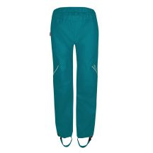 Waterproof children’s trousers for boys/girls Trollkids Kids Lofoten Rain Pants teal (374-326)