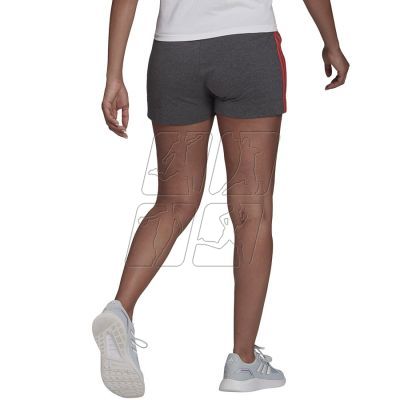 2. Adidas Essentials Slim 3 Stripes Shorts W HD1810