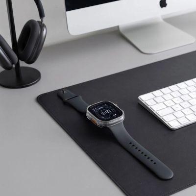 8. Tech-Protect Defense Black & Clear 2-Pack Cases for Apple Watch 49 mm