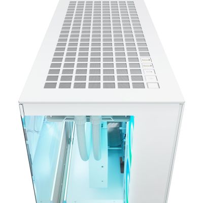 5. Arctic Xtender Weiß Transparentes Glasfenster window with GPU mount
