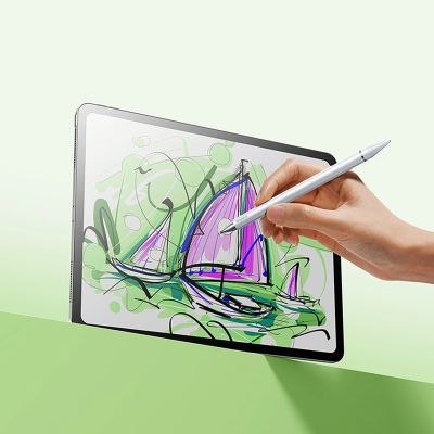 8. Baseus Smooth Writing III 3-in-1 Passive Stylus - White