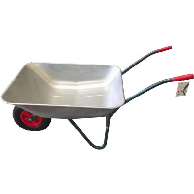 5. GALVANIZED GARDEN WHEELBAR 80KG 60L