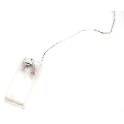 16. GLASS BALL MATRIX DROP LED 10CM SILVER